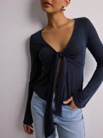 Sienna™ | Elegant Tie-Front Blouse