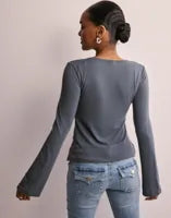 Sienna™ | Elegant Tie-Front Blouse