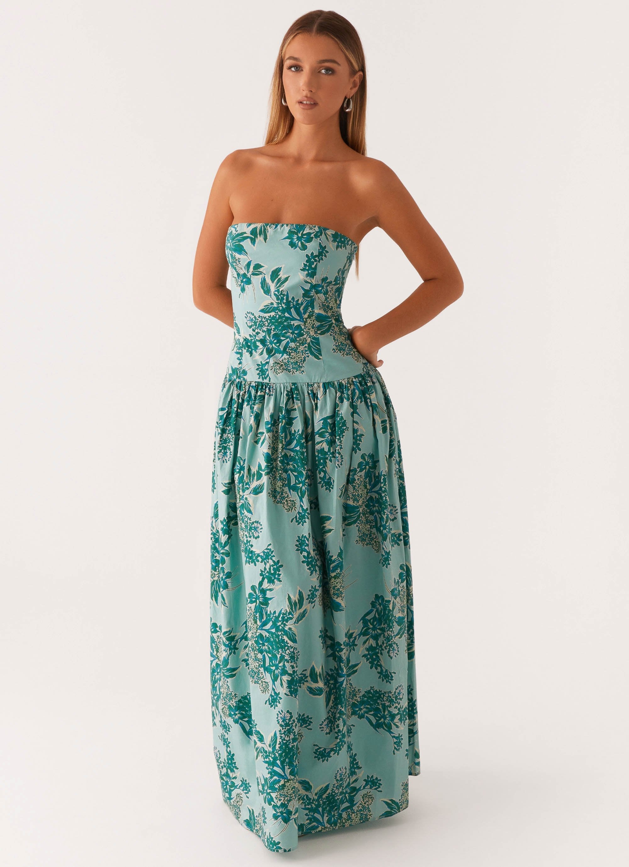 Elodie™ | Strapless Maxi Dress
