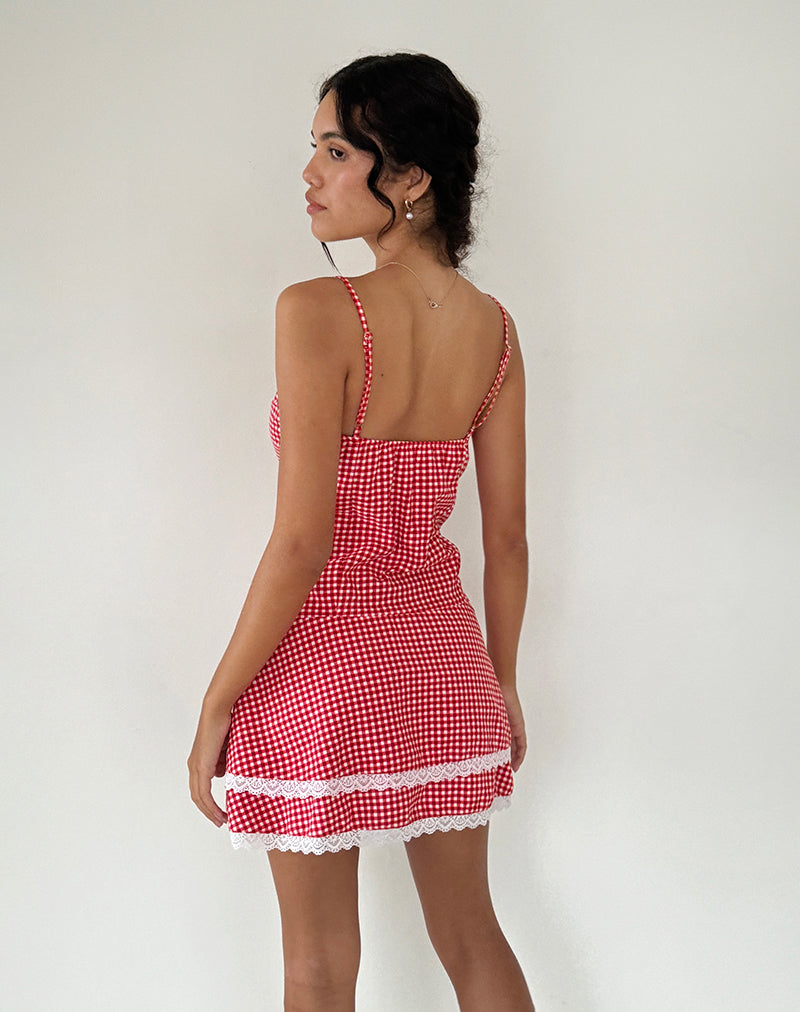 Daisy™ | Gingham Mini Dress