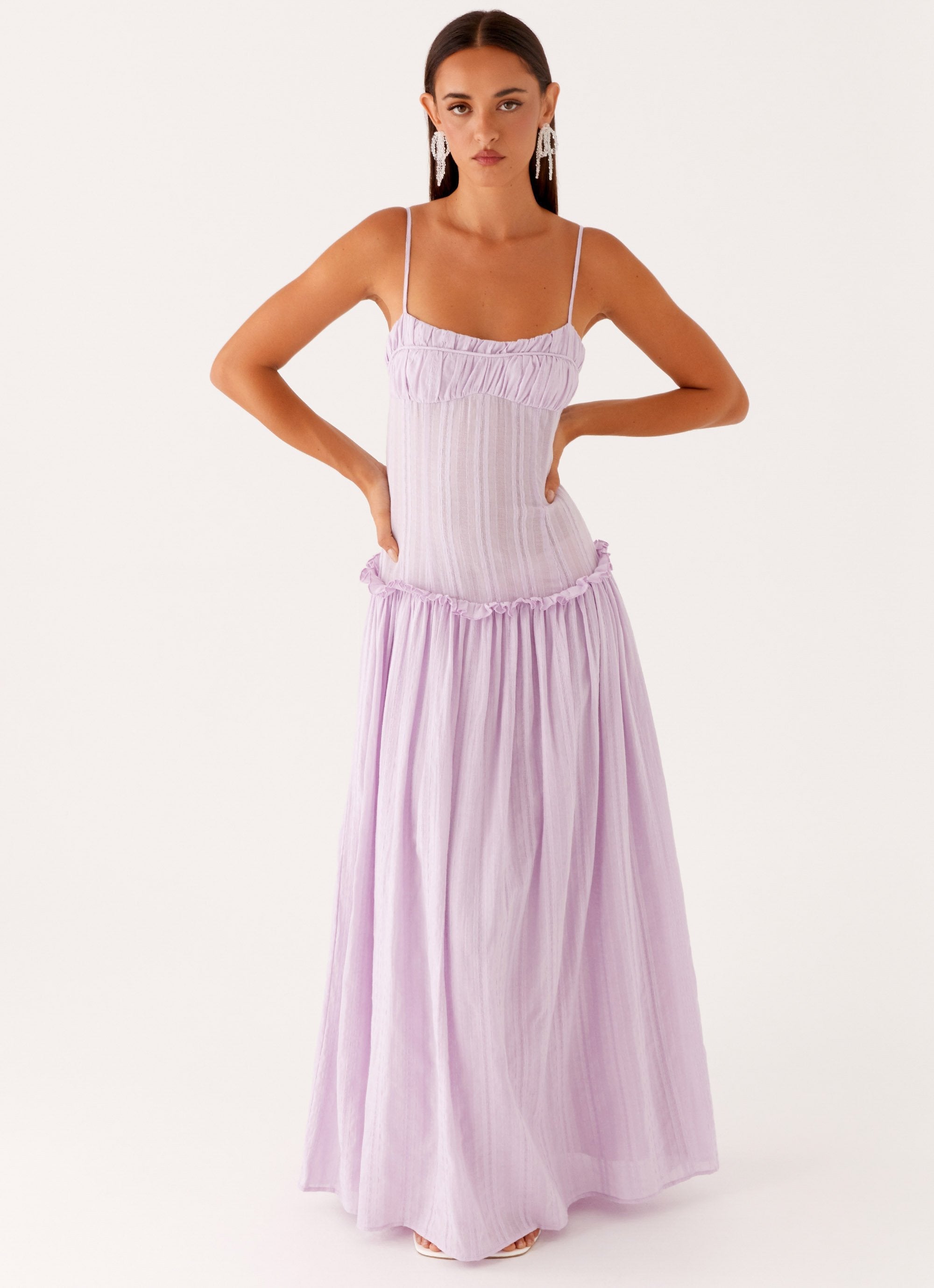 Elena™ | Drop Waist Maxi