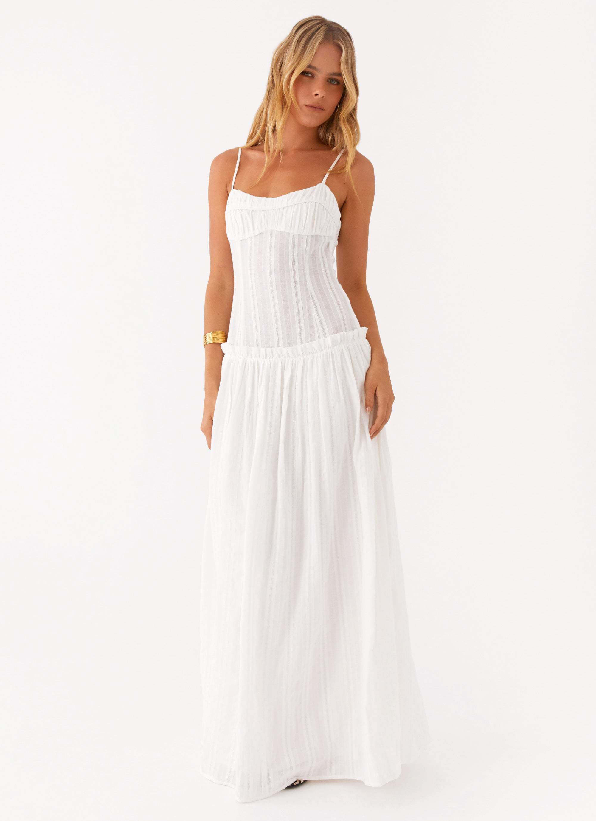 Elena™ | Drop Waist Maxi