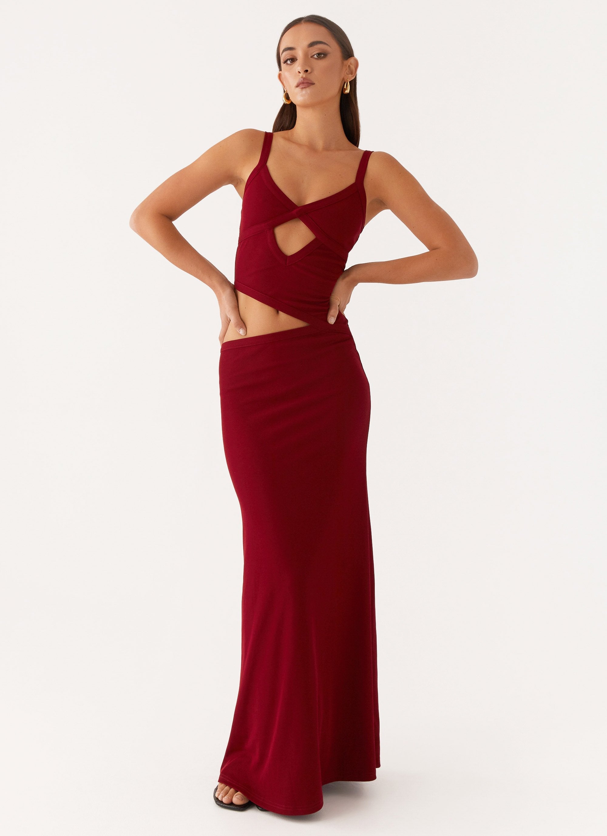 Seléna™ | Cut-Out Maxi Dress