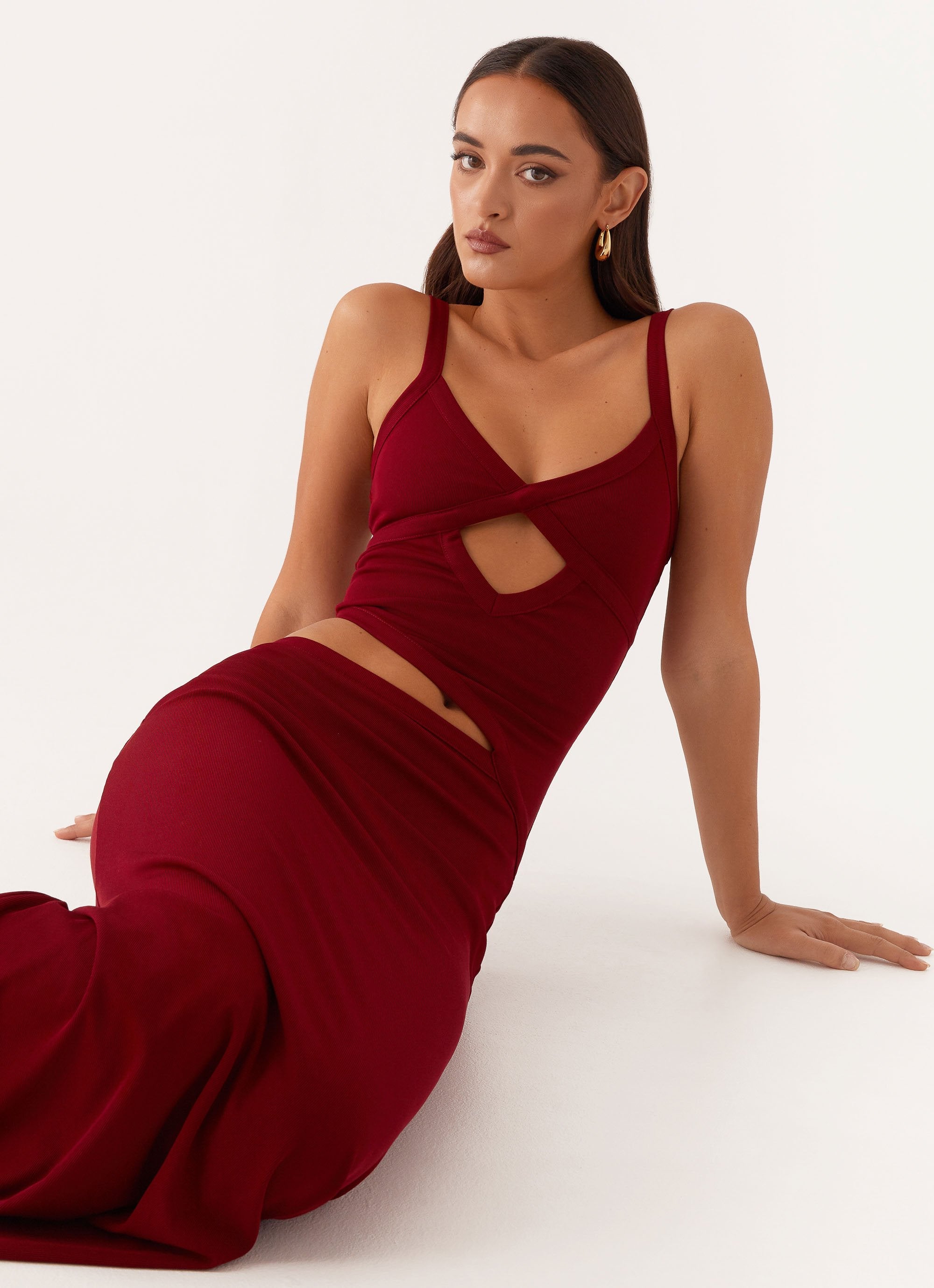 Seléna™ | Cut-Out Maxi Dress