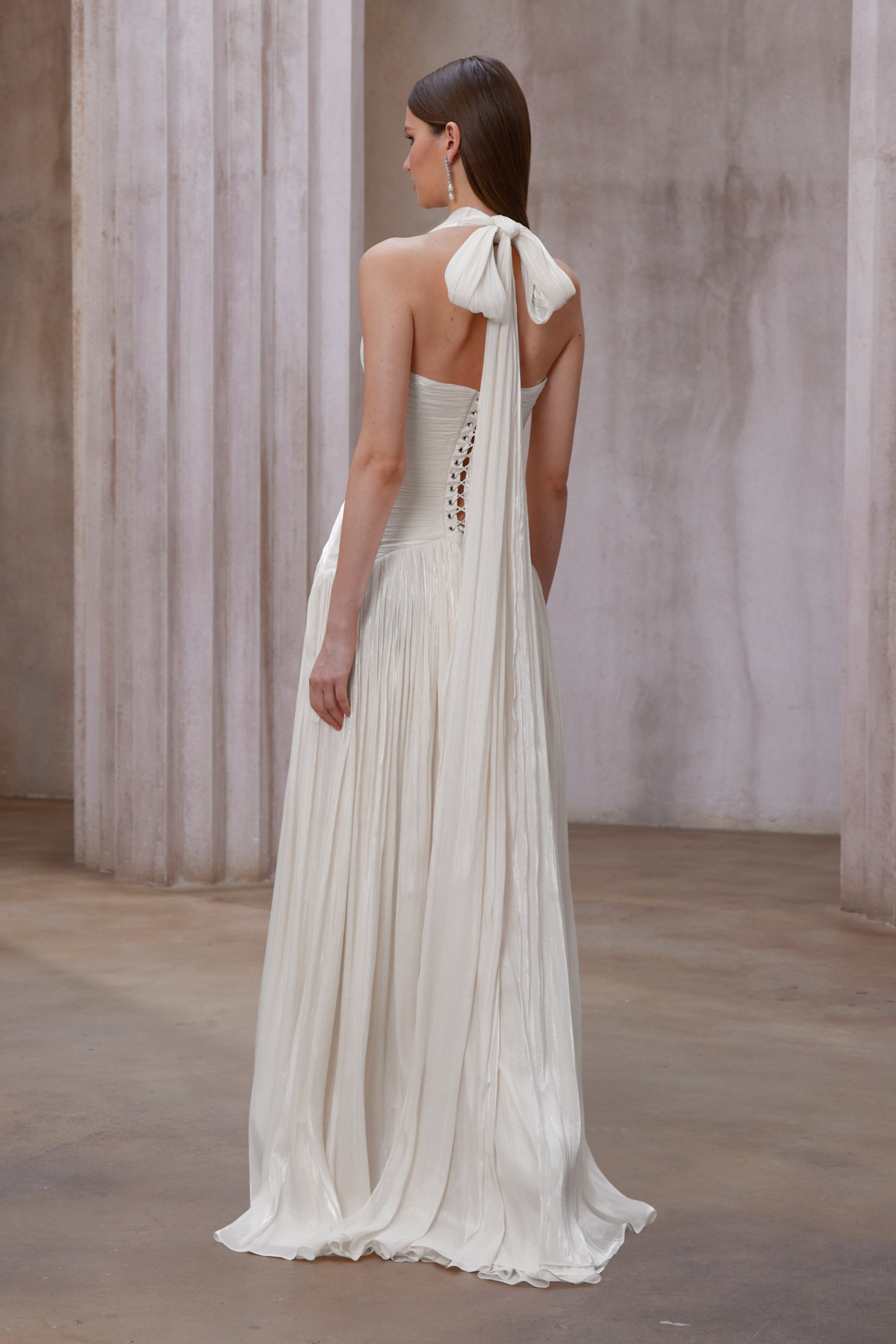 Aura™ | Pleated Maxi Dress