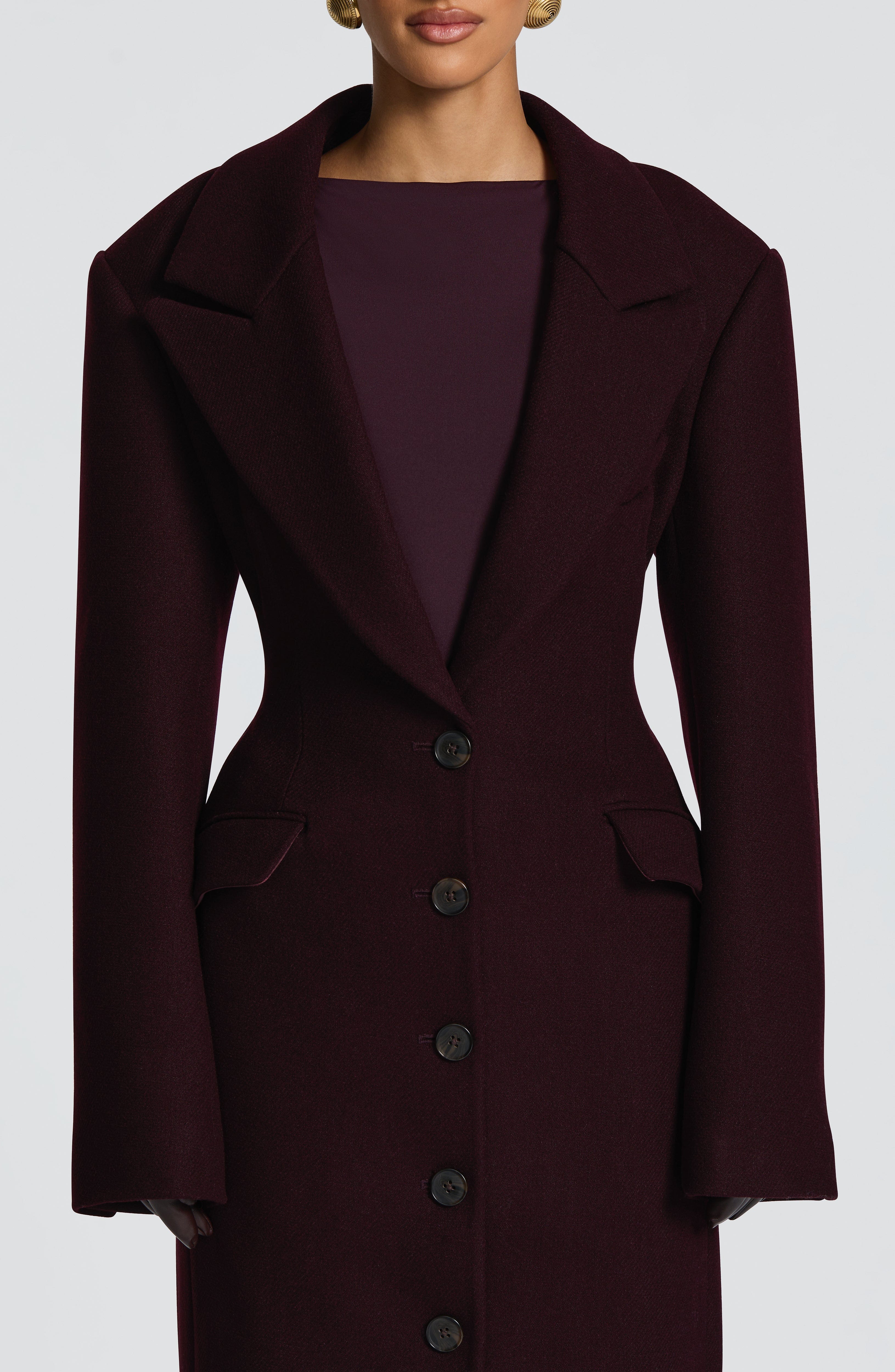 Evelyn™ | Wool Blend Coat