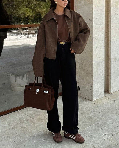 Levana™ | Effortlessly Cool Cropped Jacket