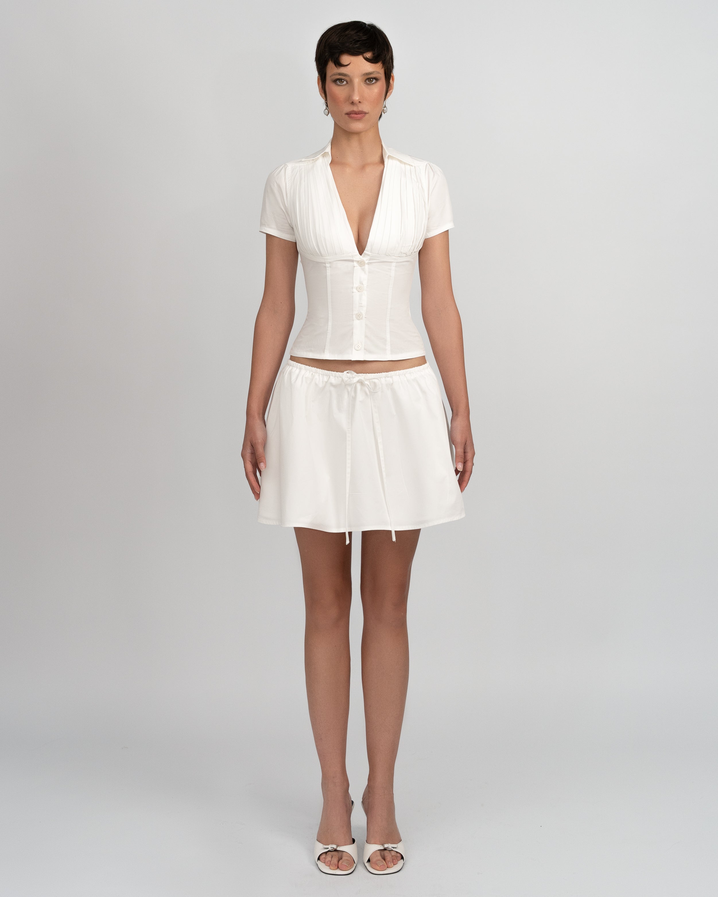 Celeste™ | Tailored V-Neck Top