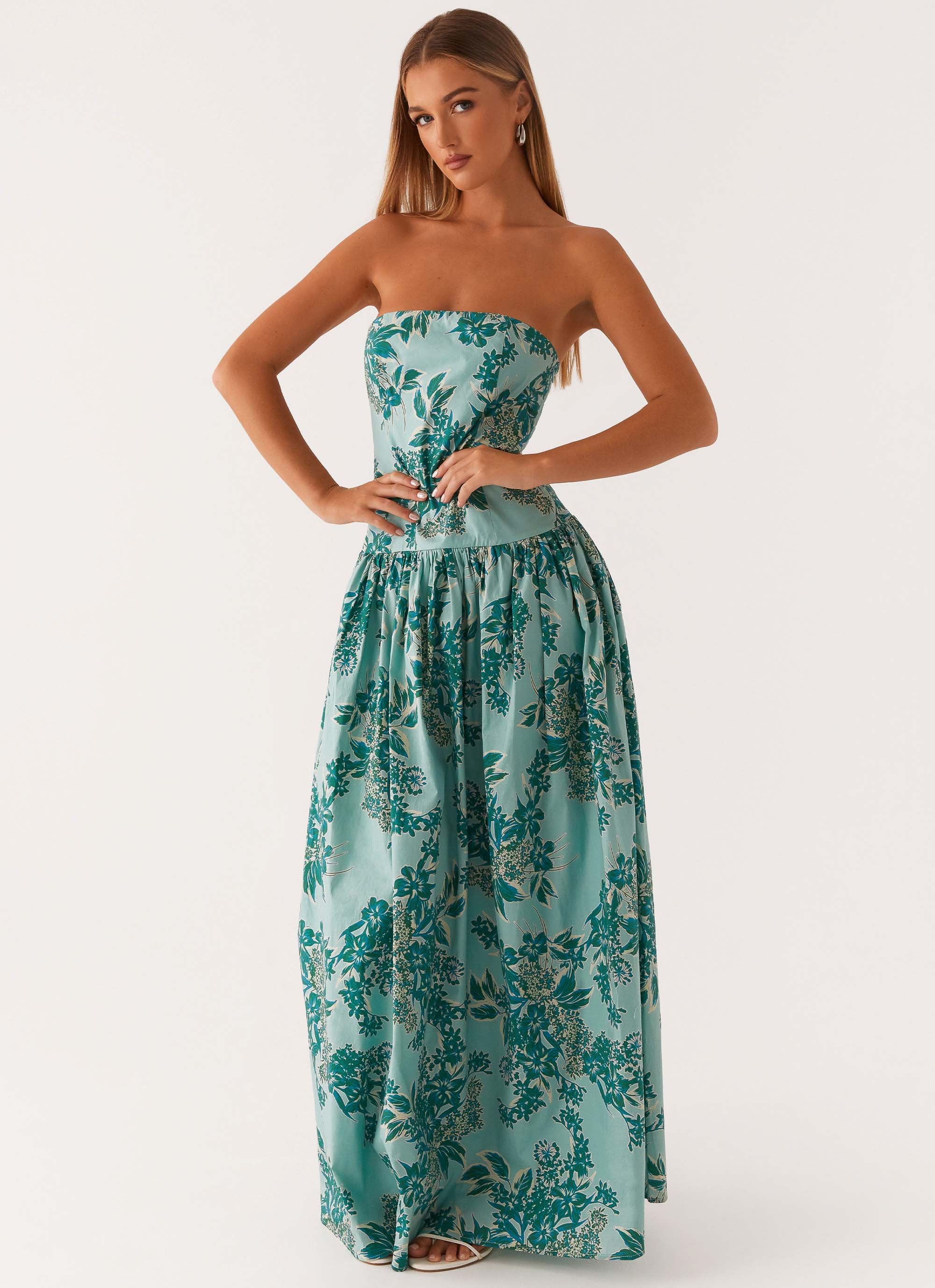 Elodie™ | Strapless Maxi Dress