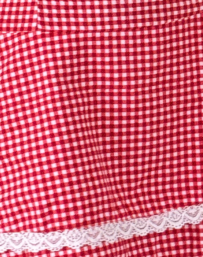 Daisy™ | Gingham Mini Dress