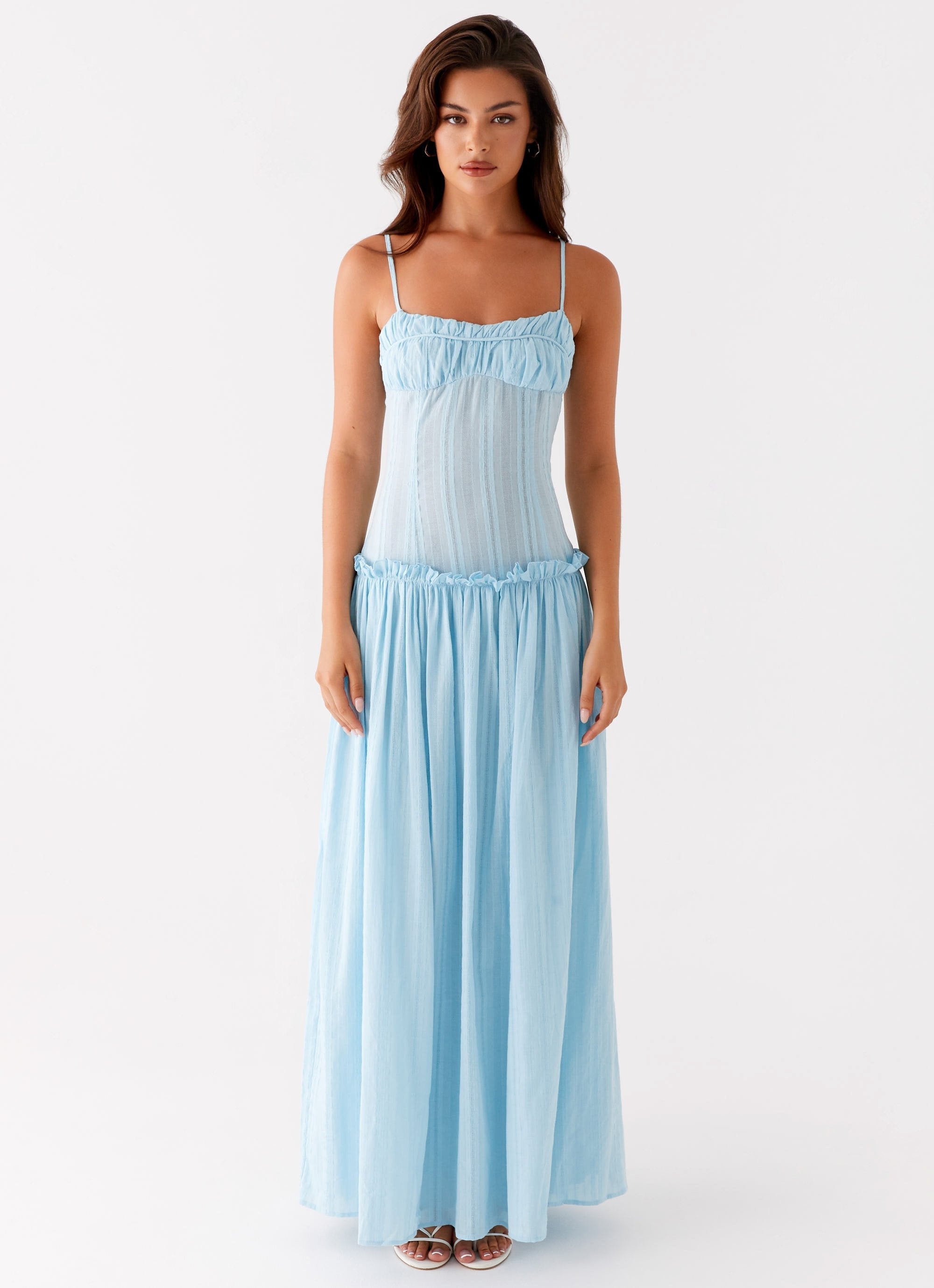 Elena™ | Drop Waist Maxi