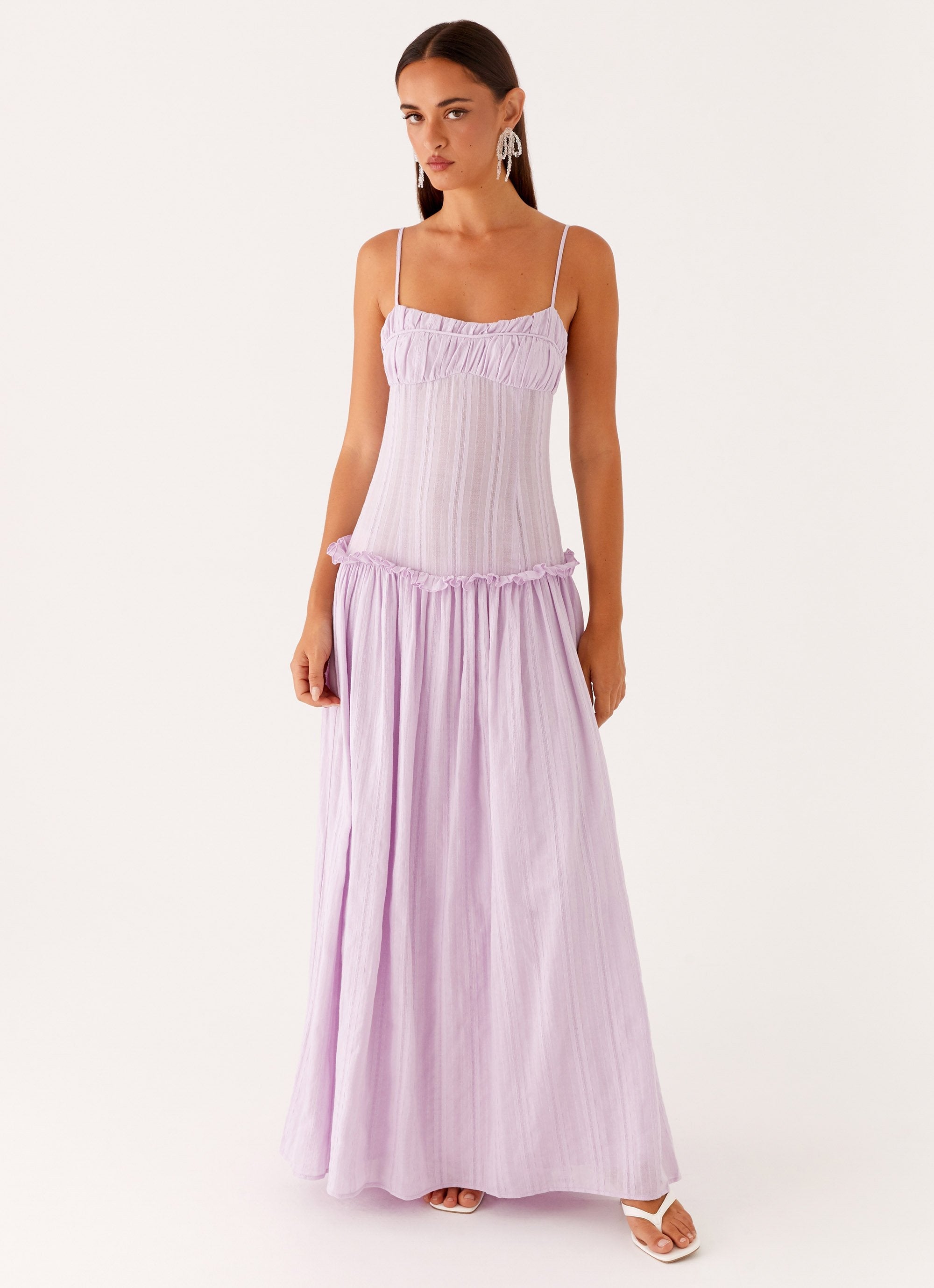 Elena™ | Drop Waist Maxi