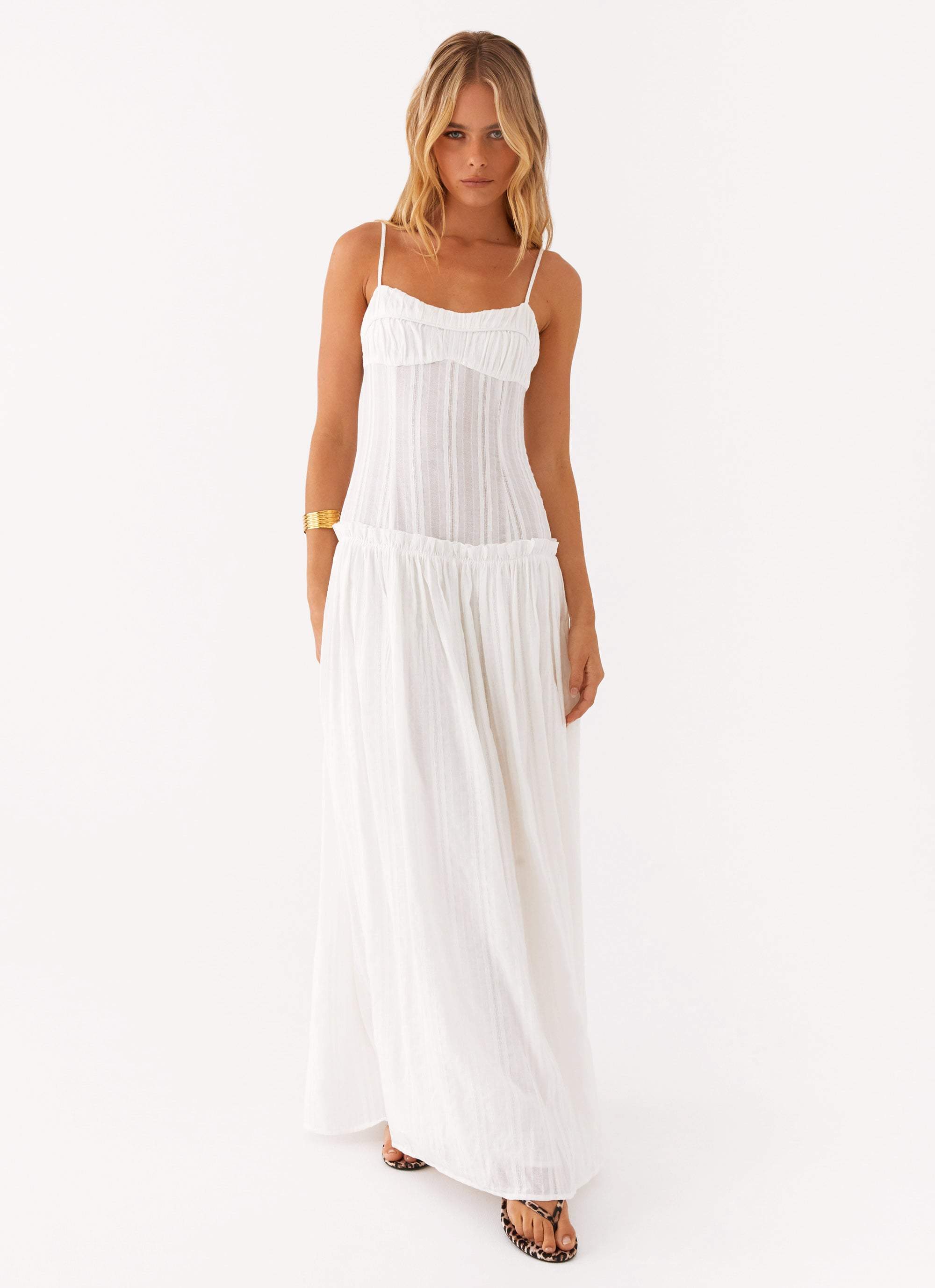 Elena™ | Drop Waist Maxi