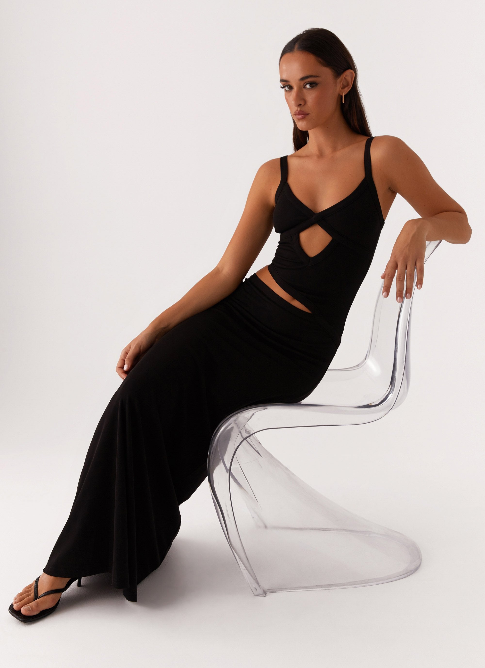 Seléna™ | Cut-Out Maxi Dress