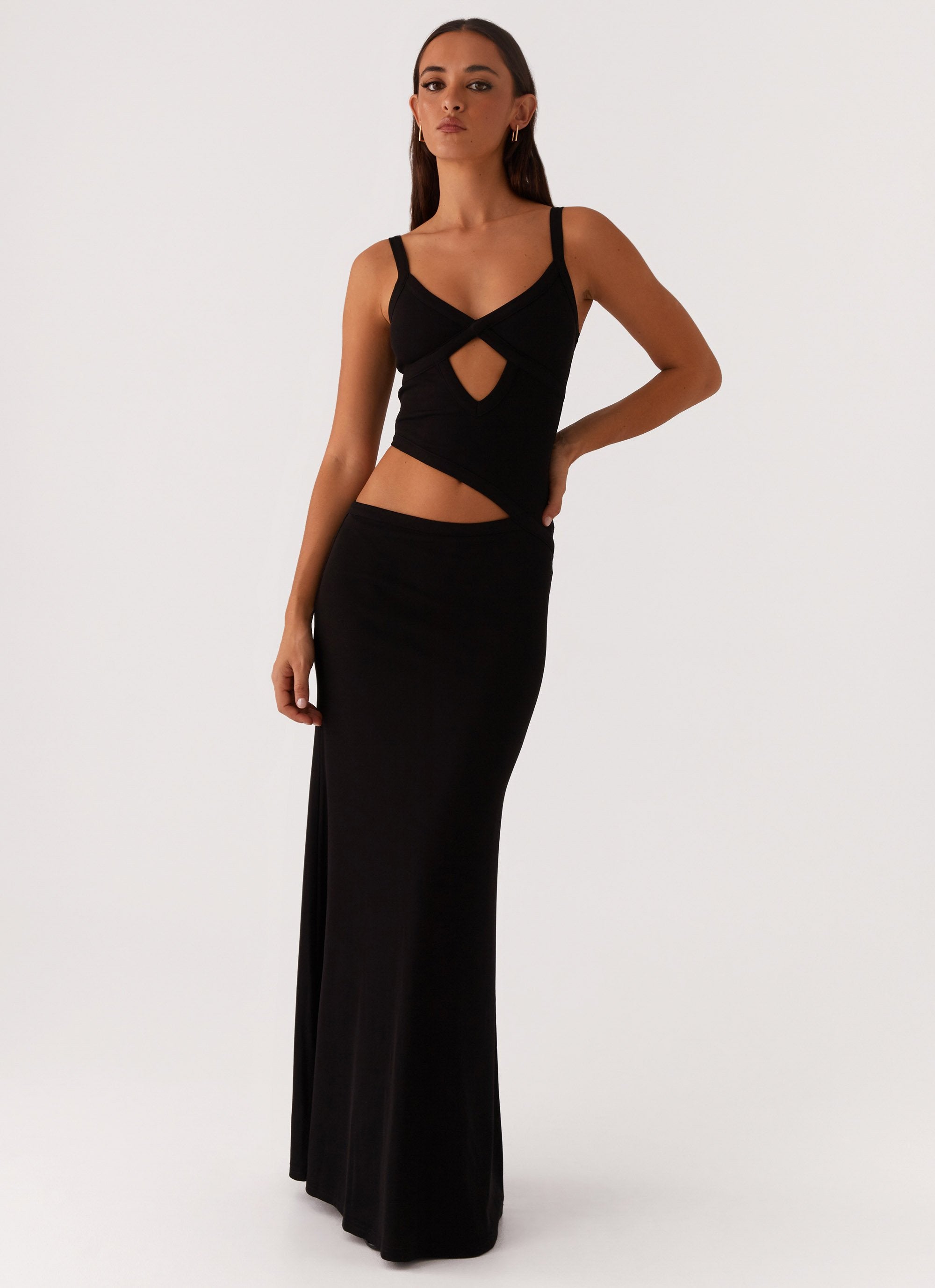 Seléna™ | Cut-Out Maxi Dress