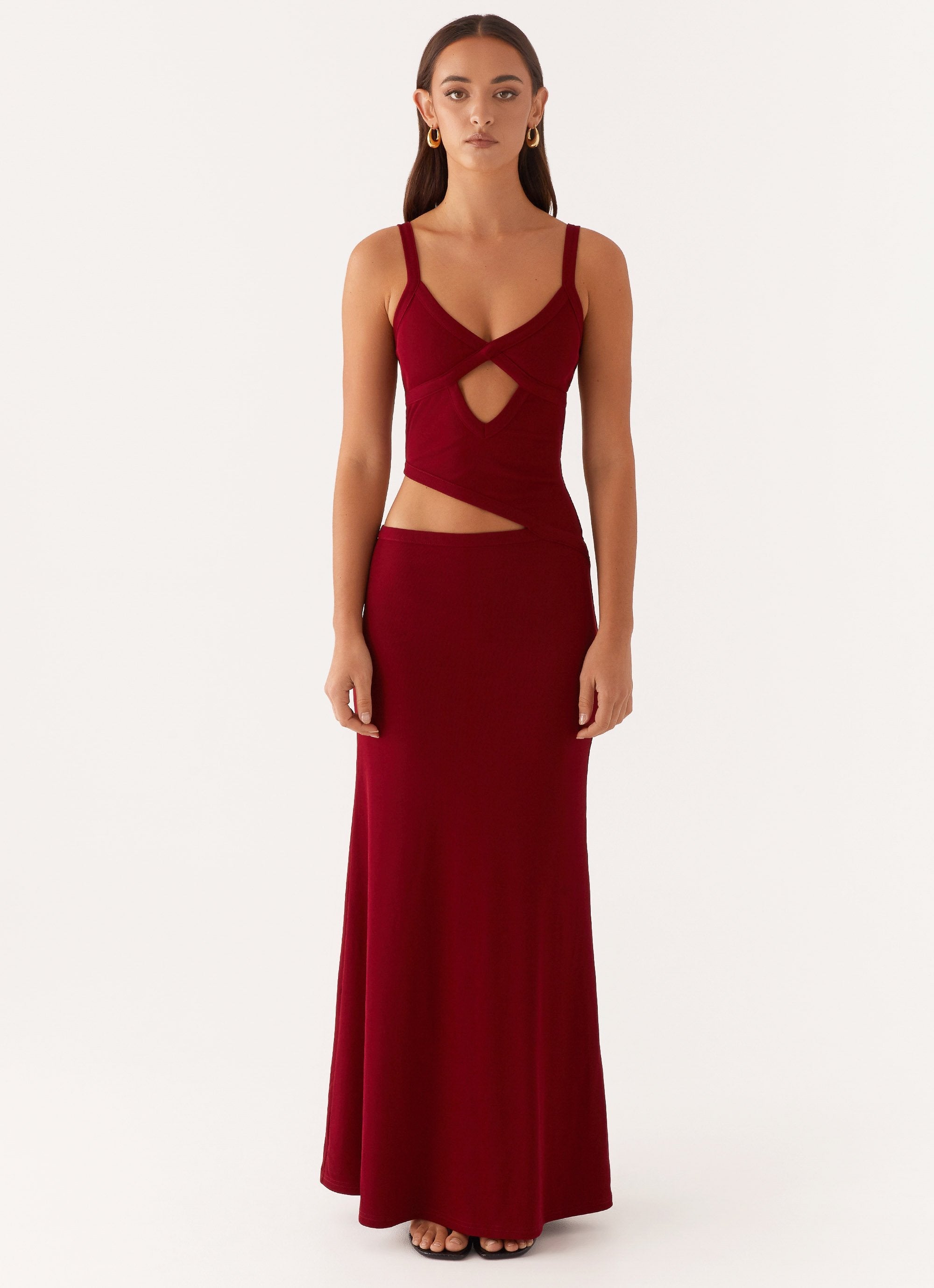 Seléna™ | Cut-Out Maxi Dress
