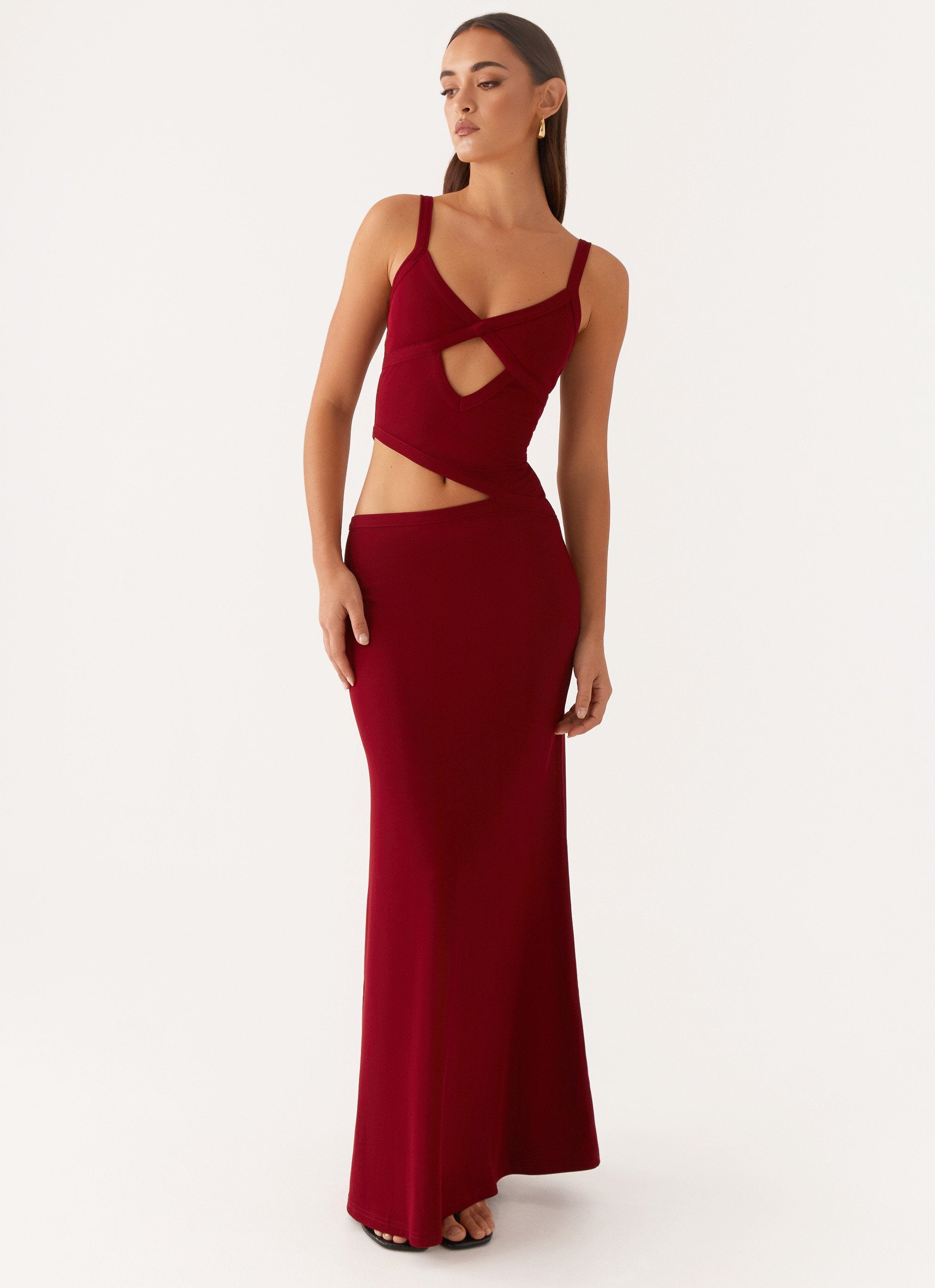 Seléna™ | Cut-Out Maxi Dress