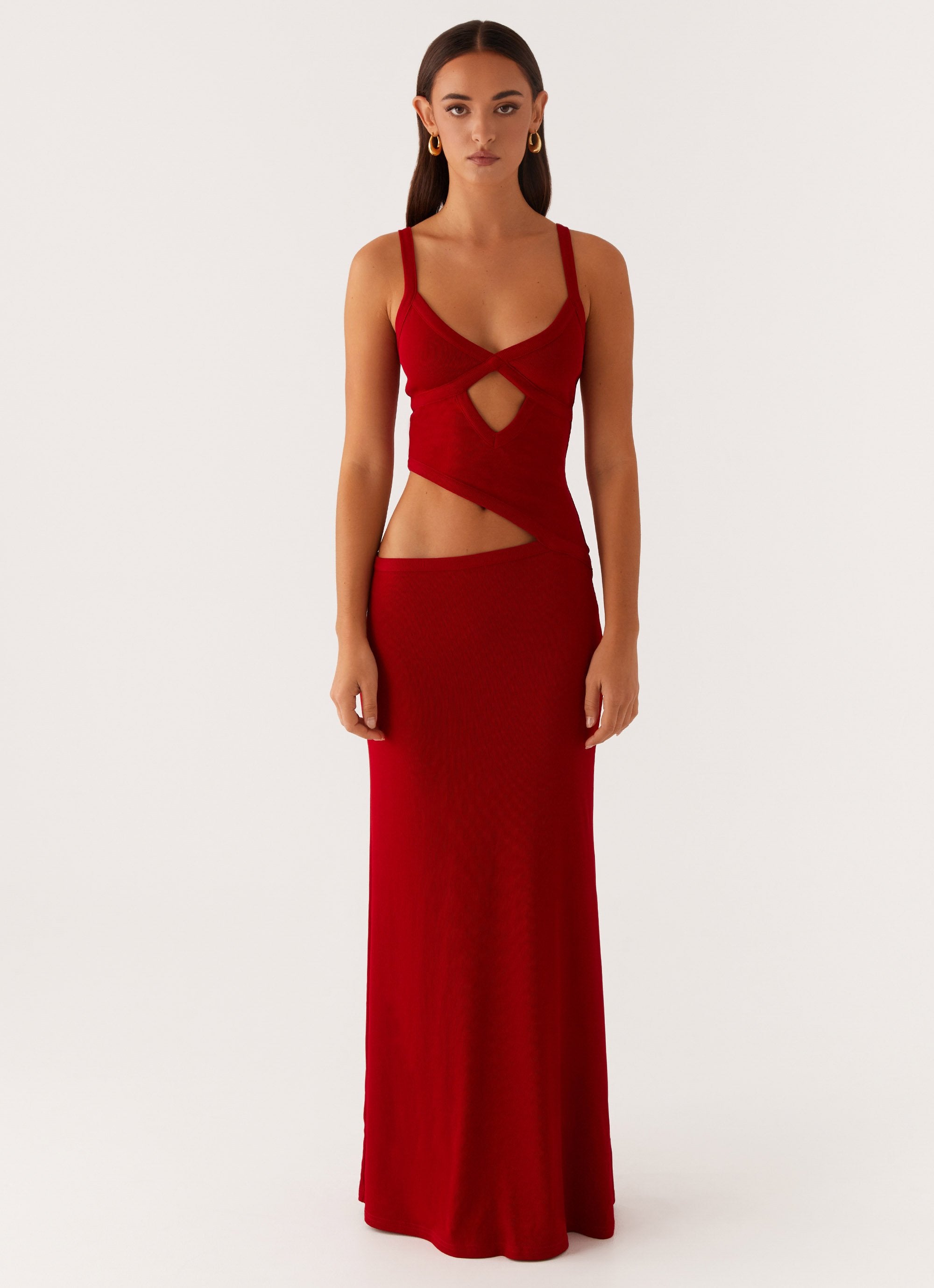 Seléna™ | Cut-Out Maxi Dress
