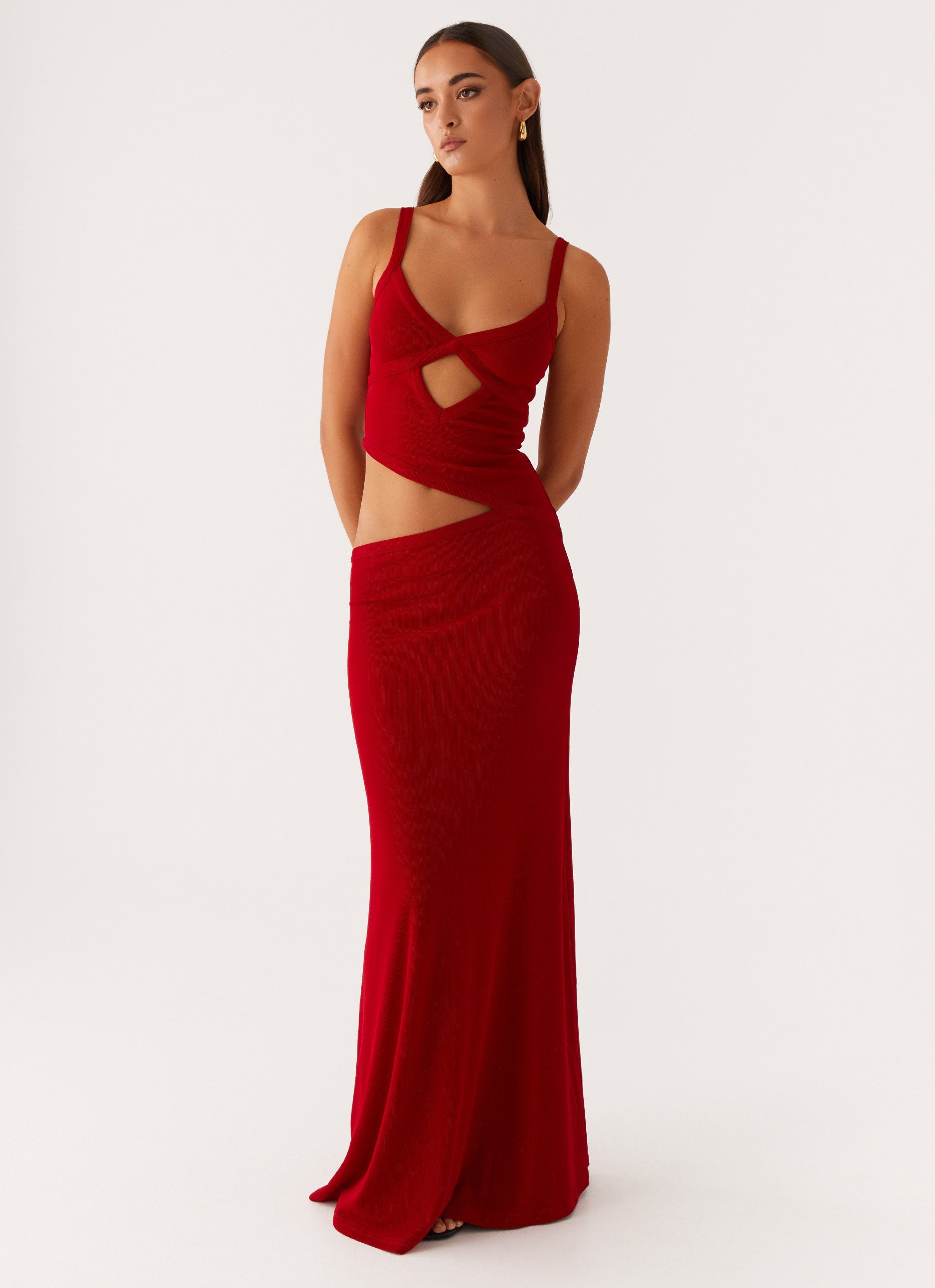 Seléna™ | Cut-Out Maxi Dress