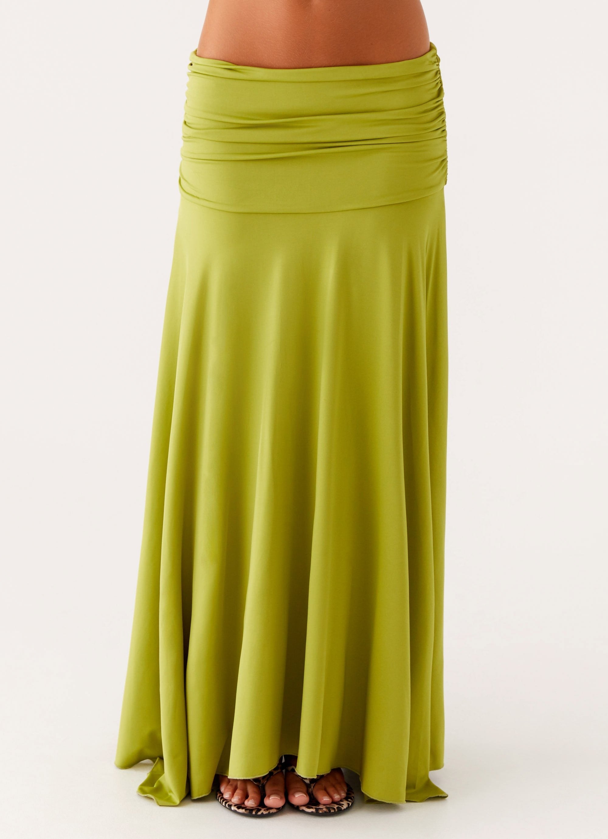 Talia™ | Ruched Maxi Skirt