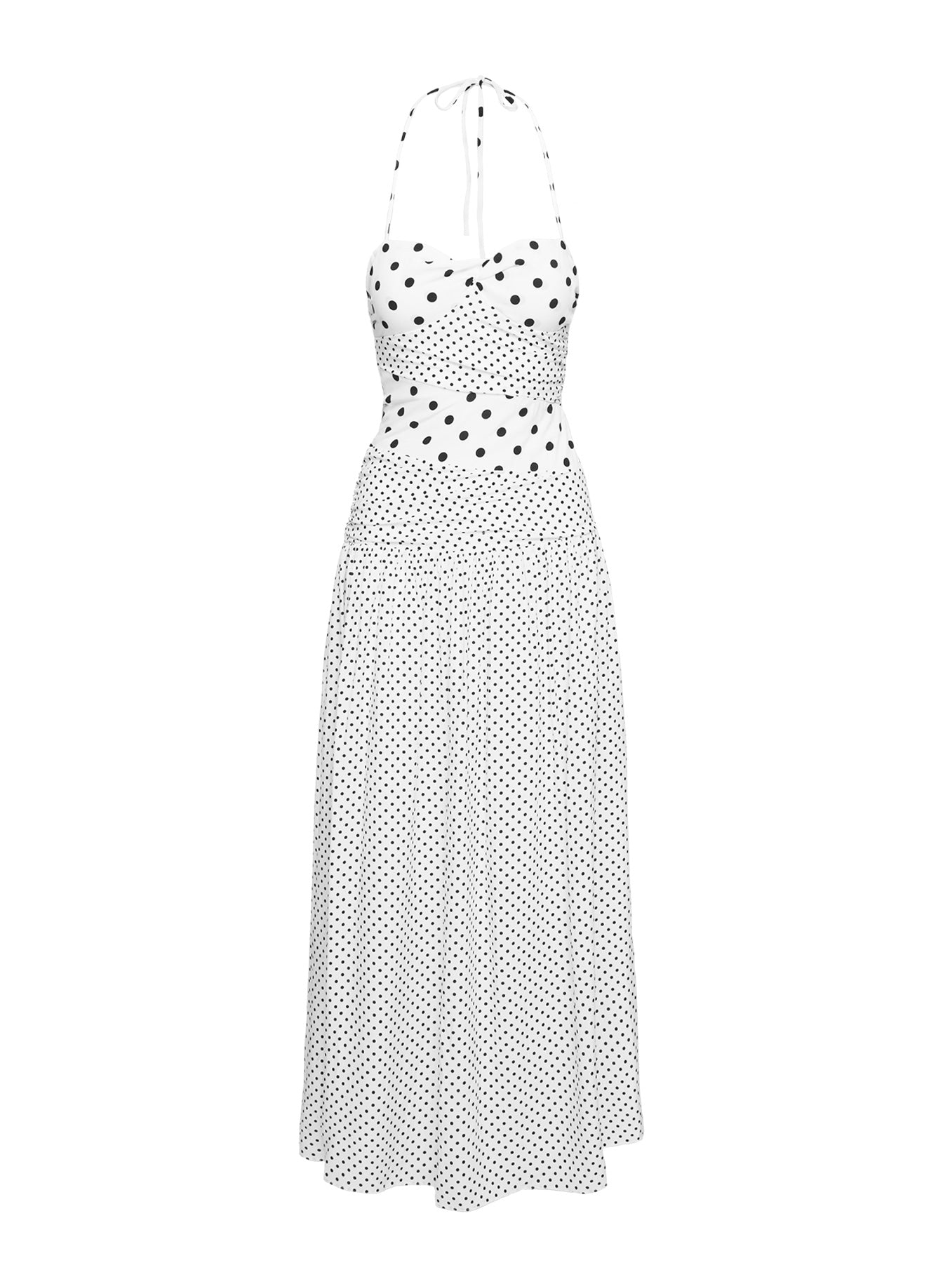Hollis™ | Polka Dot Maxi Dress