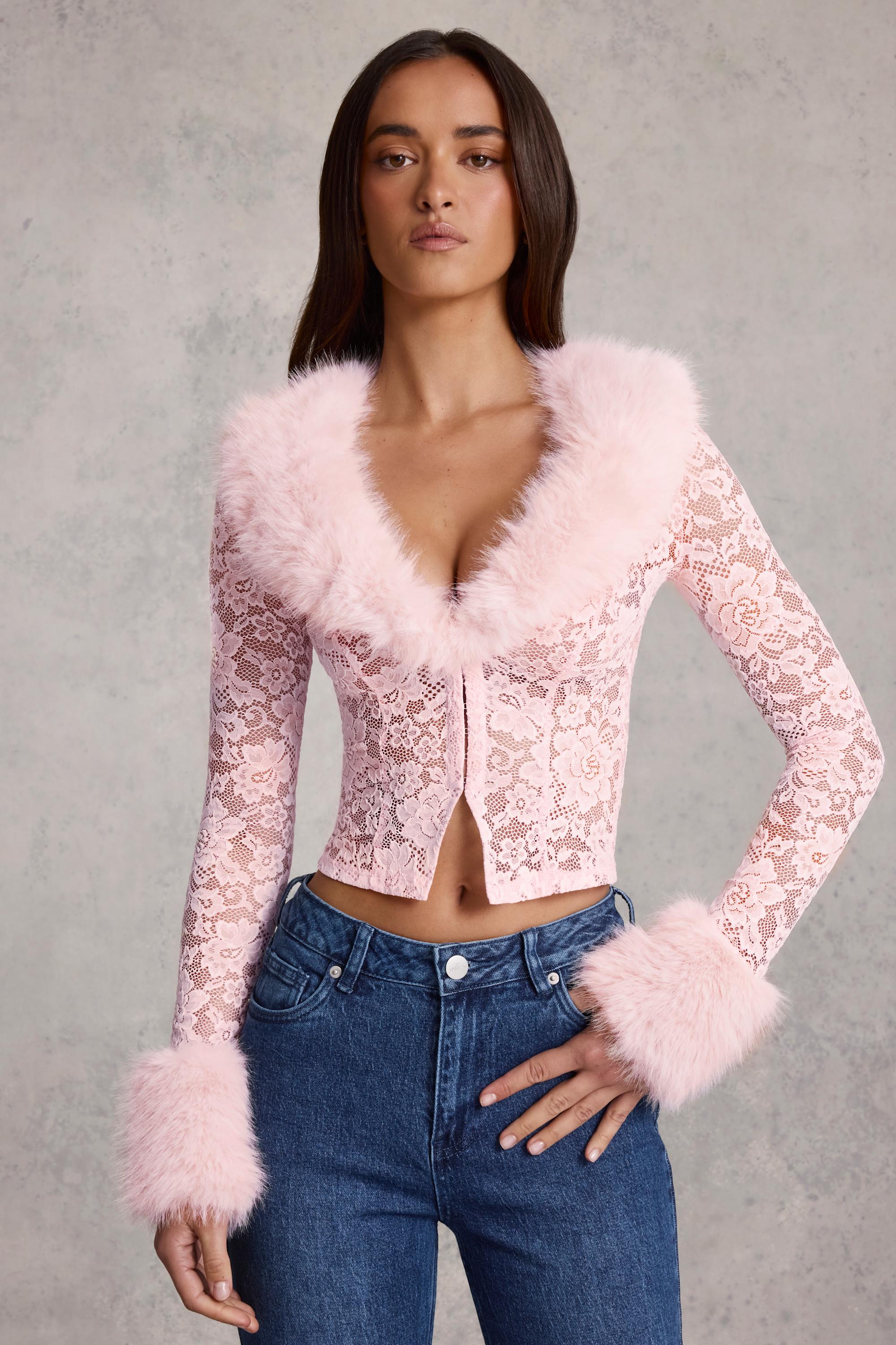 Liana™ | Lace Cropped Jacket