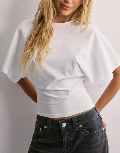 Aria™ | Chic Wide Sleeve Icon Tee