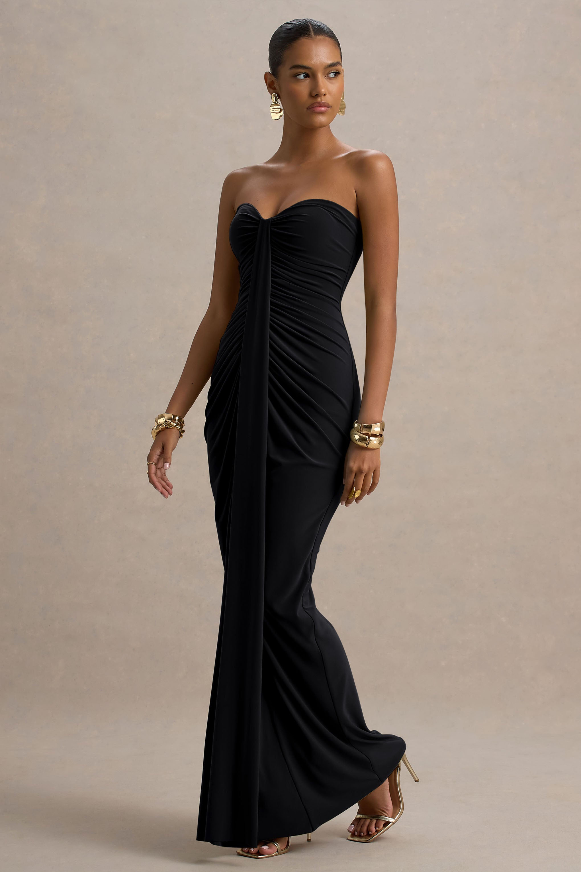 Inaya™ | Draped Maxi Dress