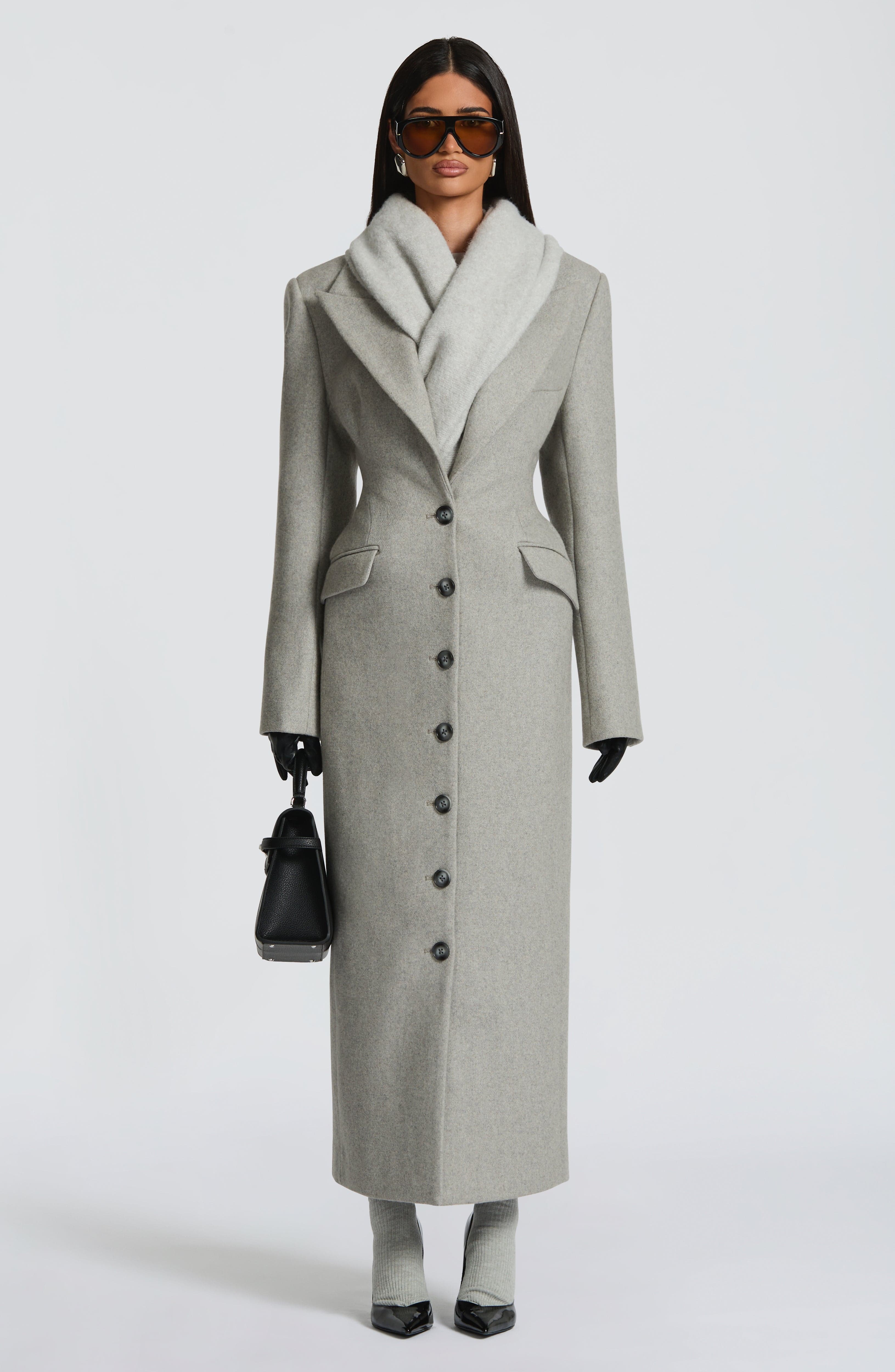 Evelyn™ | Wool Blend Coat