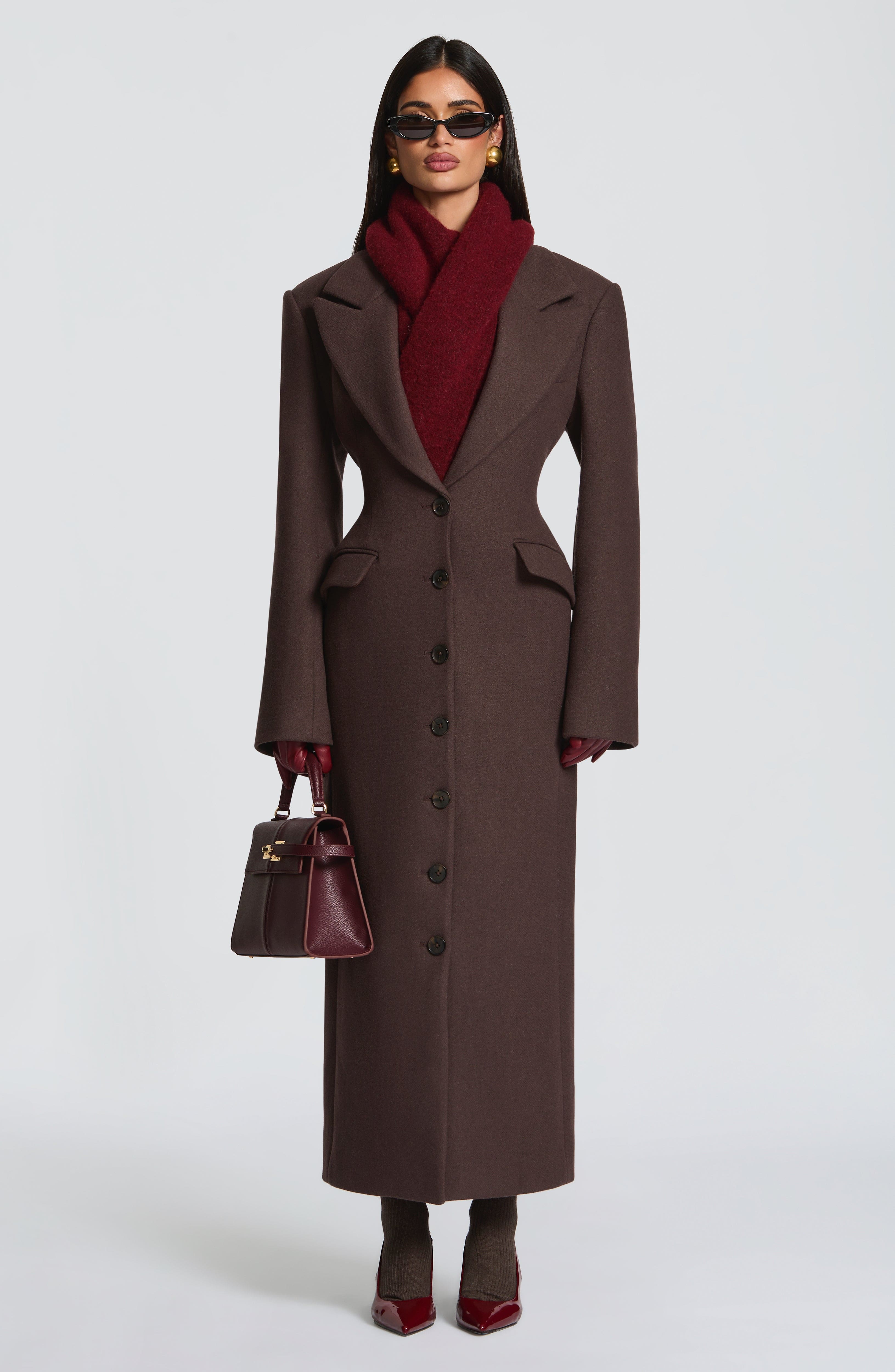 Evelyn™ | Wool Blend Coat